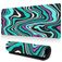 Mobigear Anti-Slip Muismat - 40 x 90 CM - Abstract Fluid 16
