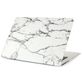 Mobigear Marble MacBook Air 13 Inch (2010-2019) Hoes Hardshell Laptopcover MacBook Case - Wit - Model A1369 / A1466