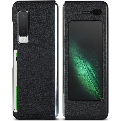 Mobigear Excellent Samsung Galaxy Fold Hoesje Backcover - Blauw