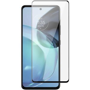 Mobigear Premium Motorola Moto G72 Glazen Screenprotector - Case Friendly - Zwart