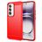 Mobigear Brushed Slim OPPO Reno 12 Pro Hoesje Flexibel TPU Backcover - Rood
