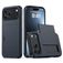 Mobigear Card iPhone 18 Pro Hoesje Hardcase Backcover Shockproof met Pasjeshouder - Blauw