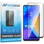 Mobigear Premium TCL 20 SE Glazen Screenprotector - Case Friendly - Zwart