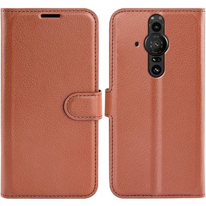 Mobigear Classic Sony Xperia Pro-I Hoesje Bookcase Portemonnee - Bruin