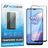 Mobigear Premium OPPO A54s Glazen Screenprotector - Case Friendly - Zwart