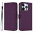 Mobigear Urban Wallet iPhone 16 Pro Hoesje Bookcase Portemonnee - Paars