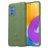 Mobigear Rugged Shield Samsung Galaxy M52 Hoesje Flexibel TPU Backcover Shockproof - Groen