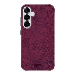 MIO Samsung Galaxy S25 Plus MagSafe Hoesje Hardcase Backcover - Berry Blooms