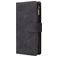 Mobigear Zipper Samsung Galaxy A71 Hoesje Bookcase Portemonnee - Zwart
