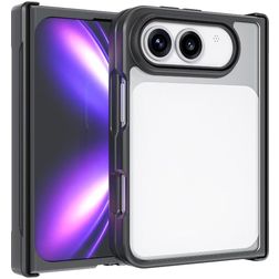Mobigear Shockproof iPhone Duo Hoesje Hardcase Backcover - Zwart