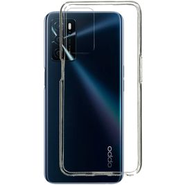 Mobiparts Classic Doorzichtig OPPO A16 Hoesje Flexibel TPU Backcover - Transparant