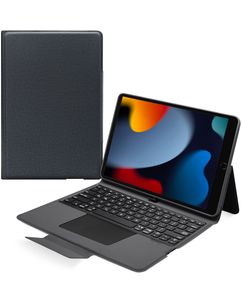 Mobilize Ultimate Bluetooth iPad 9 (2021) Hoes QWERTY Bluetooth Toetsenbord Bookcase - Zwart