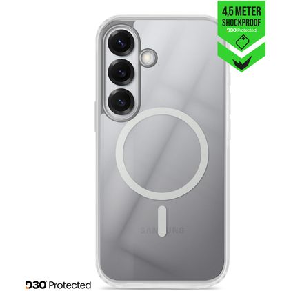Striker X-Core Xtreme Impact Doorzichtig Samsung Galaxy S26 MagSafe Hoesje Hardcase Backcover Shockproof - Transparant