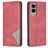 Mobigear Rhombus Slim Samsung Galaxy S25 Edge Hoesje Bookcase - Rood