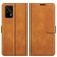 Mobigear Wallet Realme GT Hoesje Bookcase Portemonnee - Cognac