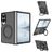 Mobigear 360 Rotating Ring Samsung Galaxy Z Fold 8 MagSafe Hoesje Hardcase Backcover met Ringhouder - Zwart