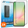 Mobigear Premium Samsung Galaxy A56 Glazen Screenprotector - Case Friendly - Zwart (2-Pack)