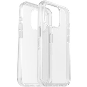 OtterBox Symmetry Doorzichtig iPhone 15 Pro Hoesje Hardcase Backcover Shockproof - Transparant