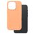 CARE by PanzerGlass Fashionable iPhone 16 Pro Siliconen MagSafe Hoesje Backcover - Peachy