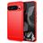 Mobigear Brushed Slim Google Pixel 9 Pro XL Hoesje Flexibel TPU Backcover - Rood