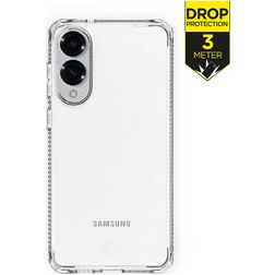 ITSKINS Level 2 SpectrumClear R Doorzichtig Samsung Galaxy S25 Edge Hoesje Flexibel TPU Backcover Shockproof - Transparant