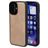 Mobiparts Classic iPhone 16 MagSafe Hoesje TPU,Kunstleer Backcover - Moonstone Beige