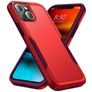 Mobigear Heavy Armor iPhone 14 Plus Hoesje Hardcase Backcover Shockproof - Rood