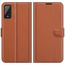 Mobigear Classic Wiko Power U20 Hoesje Bookcase Portemonnee - Bruin