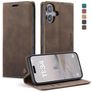 CaseMe 013 iPhone 17 Hoesje Bookcase Portemonnee - Coffee