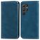 Mobigear Retro Slim Samsung Galaxy S25 Ultra Hoesje Bookcase Portemonnee - Blauw