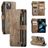 Caseme C30 iPhone 13 Hoesje Bookcase Portemonnee - Bruin
