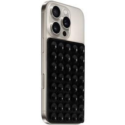 Mobiparts Sticky Pad Telefoonhouder met zuignap - Zwart Universeel