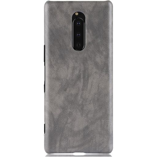 Mobigear Excellent Sony Xperia 1 Hoesje Hardcase Backcover - Grijs
