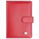 Mobigear Buckle Paspoort Hoesje - Rood