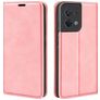 Mobigear Retro Slim OPPO Reno 8 5G Hoesje Bookcase Portemonnee - Roze
