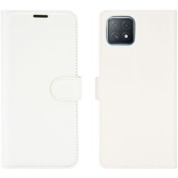 Mobigear Classic OPPO A73 5G Hoesje Bookcase Portemonnee - Wit