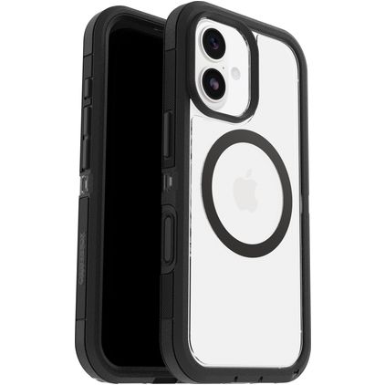 OtterBox Defender Pro XT iPhone 17 MagSafe Hoesje Hardcase Backcover Shockproof - Transparant / Zwart