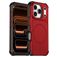 Mobigear Airbag Shockproof iPhone 17 Pro Max MagSafe Hoesje Hardcase Backcover - Rood
