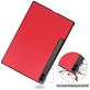 Mobigear Tri-Fold Samsung Galaxy Tab S9 FE Plus Hoes Bookcase + Stylus Houder - Rood