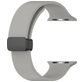 Mobigear Sport Mag Siliconen Apple Watch Bandje Magneetsluiting - 42/41/40/38 mm - Grijs