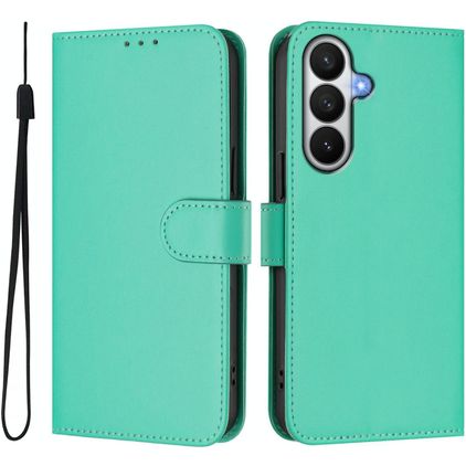 Mobigear Urban Wallet Samsung Galaxy S26 Hoesje Bookcase Portemonnee - Groen