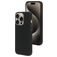 Mobiparts iPhone 15 Pro Siliconen Hoesje Backcover - Zwart