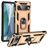 Mobigear Armor Ring Google Pixel 7 Pro Hoesje Hardcase Backcover Shockproof met Ringhouder - Goud