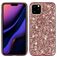 Mobigear Glitter iPhone 11 Hoesje Hardcase Backcover - Roségoud