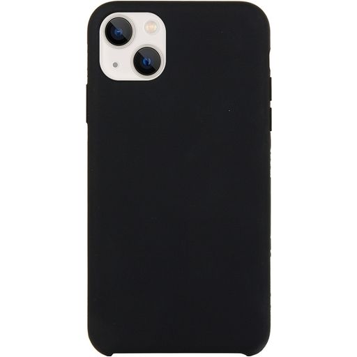 Mobigear Rubber Touch iPhone 15 Siliconen Hoesje Backcover - Zwart