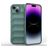 Mobigear Bumpy iPhone 15 Plus Hoesje Flexibel TPU Backcover - Groen
