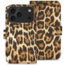 My Style Flex Wallet iPhone 17 Pro Hoesje Bookcase Portemonnee - Wild Leopard