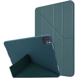 Mobigear Origami iPad Air 13 Inch (2026) Hoes Bookcase - Groen