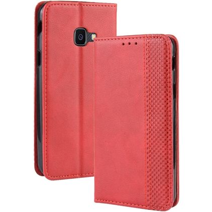 Mobigear Sensation Samsung Galaxy Xcover 4s Hoesje Bookcase Portemonnee - Rood