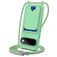 Mobigear Lanyard Card Google Pixel 11 Pro Siliconen Hoesje met koord en Pasjeshouder - Groen